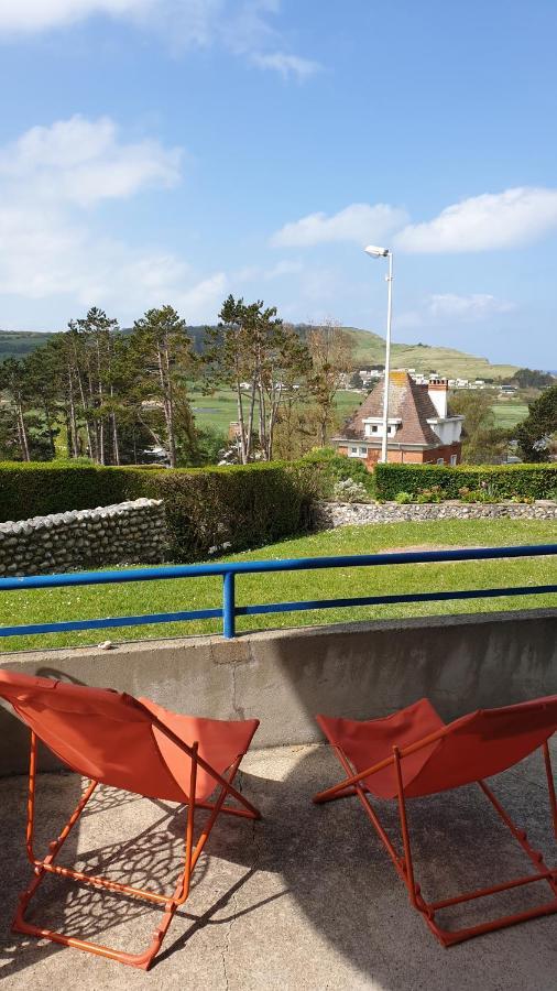 Rez de jardin vue mer Costa Bella Criel-sur-Mer Exterior foto